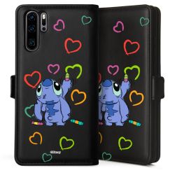 Sideflip mit langer Lasche schwarz