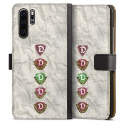 Sideflip mit langer Lasche schwarz