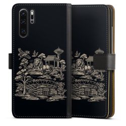 Sideflip mit langer Lasche schwarz