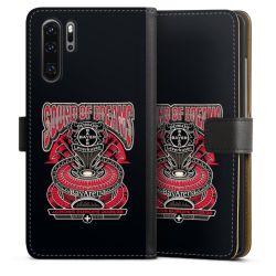 Sideflip mit langer Lasche schwarz