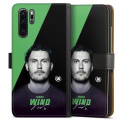 Sideflip mit langer Lasche schwarz