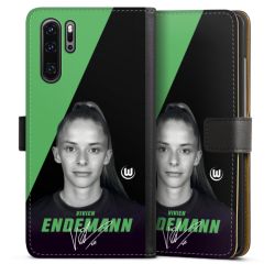 Sideflip mit langer Lasche schwarz