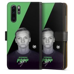 Sideflip mit langer Lasche schwarz