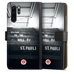 Sideflip mit langer Lasche schwarz