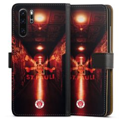 Sideflip mit langer Lasche schwarz