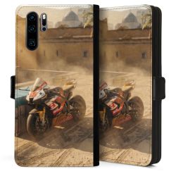 Sideflip mit langer Lasche schwarz