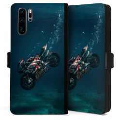 Sideflip mit langer Lasche schwarz