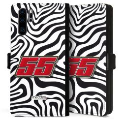 Sideflip mit langer Lasche schwarz