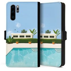 Sideflip mit langer Lasche schwarz