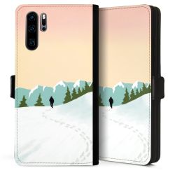 Sideflip mit langer Lasche schwarz