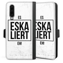 Sideflip mit langer Lasche schwarz