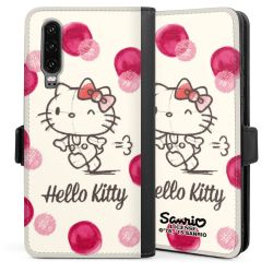 Sideflip mit langer Lasche schwarz