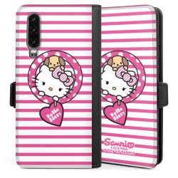 Sideflip mit langer Lasche schwarz