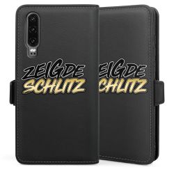 Sideflip mit Lasche schwarz