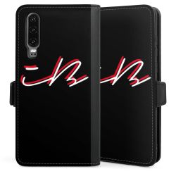 Sideflip mit langer Lasche schwarz