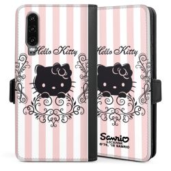 Sideflip mit langer Lasche schwarz