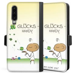 Sideflip mit langer Lasche schwarz