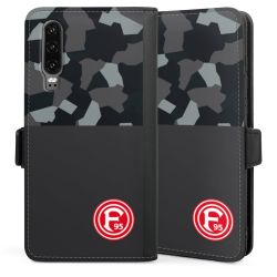 Sideflip mit langer Lasche schwarz