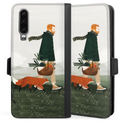 Sideflip Fodral med flap svart