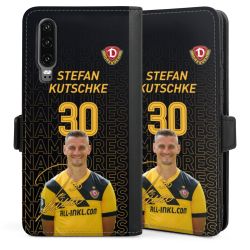 Sideflip mit langer Lasche schwarz