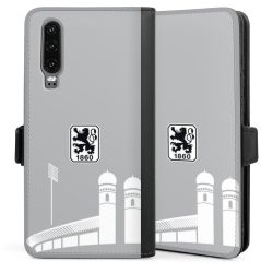 Sideflip mit langer Lasche schwarz