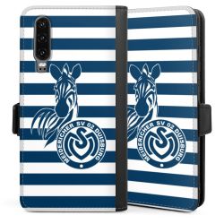 Sideflip mit langer Lasche schwarz