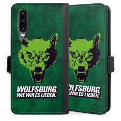 Sideflip mit langer Lasche schwarz