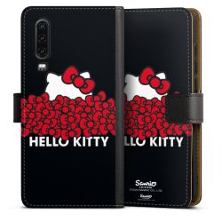 Sideflip mit langer Lasche schwarz