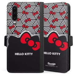 Sideflip mit langer Lasche schwarz