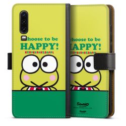 Sideflip mit langer Lasche schwarz