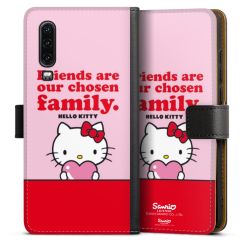 Sideflip mit langer Lasche schwarz