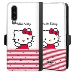 Sideflip mit langer Lasche schwarz