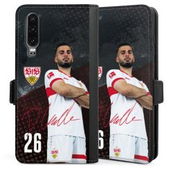 Sideflip mit langer Lasche schwarz