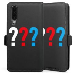 Sideflip mit langer Lasche schwarz