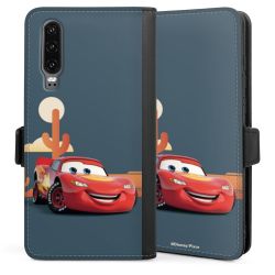 Sideflip mit langer Lasche schwarz