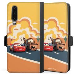 Sideflip mit langer Lasche schwarz