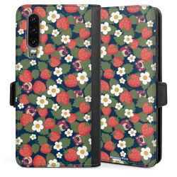 Sideflip mit langer Lasche schwarz