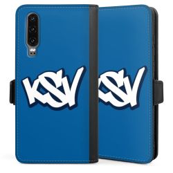 Sideflip mit langer Lasche schwarz