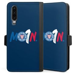 Sideflip mit langer Lasche schwarz