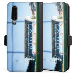 Sideflip mit langer Lasche schwarz