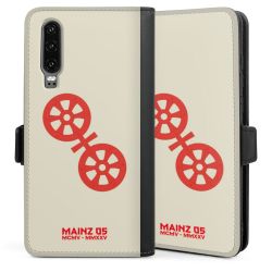 Sideflip mit langer Lasche schwarz