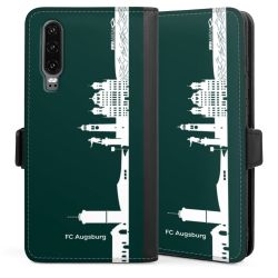 Sideflip mit langer Lasche schwarz