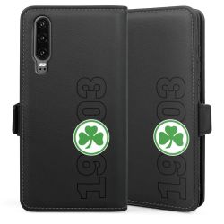 Sideflip mit langer Lasche schwarz