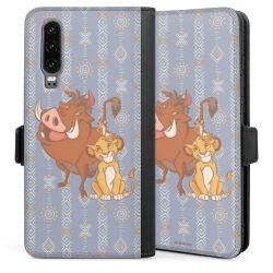 Sideflip mit langer Lasche schwarz