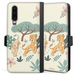 Sideflip mit langer Lasche schwarz