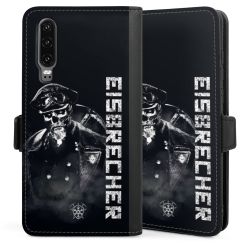 Sideflip mit langer Lasche schwarz