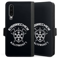 Sideflip mit langer Lasche schwarz