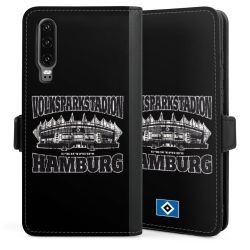 Sideflip mit langer Lasche schwarz