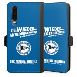 Sideflip mit langer Lasche schwarz