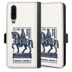 Sideflip mit langer Lasche schwarz